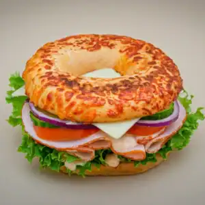 Tasty Turkey Bagel