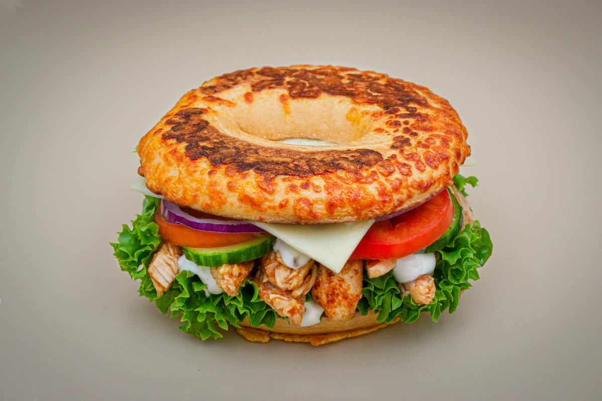 BBQ Chicken Bagel