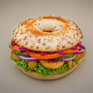 Vegan Falafel Bagel