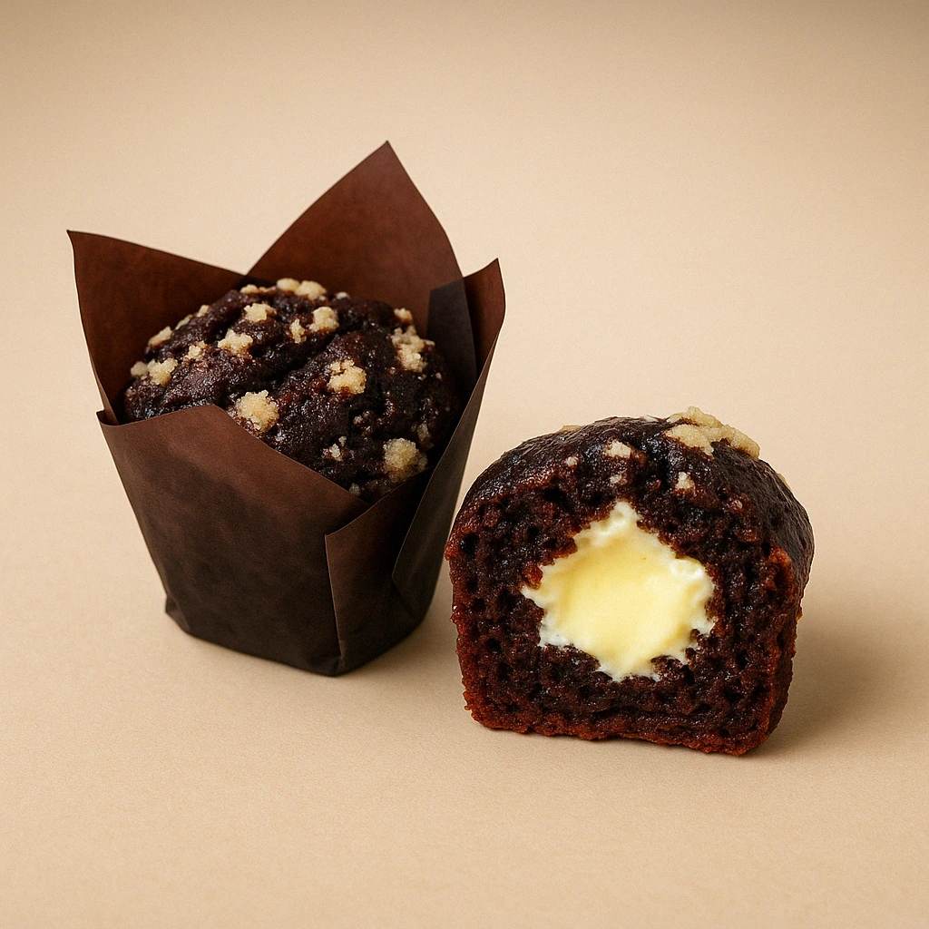 Hvid Chokolade Mini Muffin